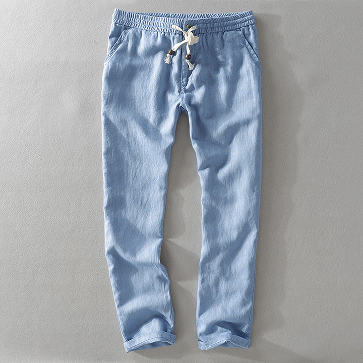 Pantalon décontracté en lin Ibiza 
