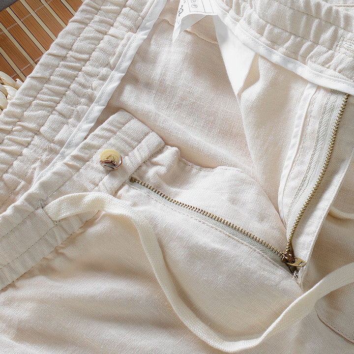 Pantalon décontracté en lin Ibiza 