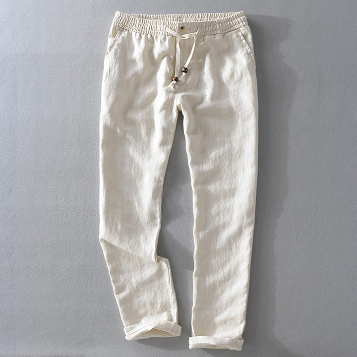 Pantalon décontracté en lin Ibiza 