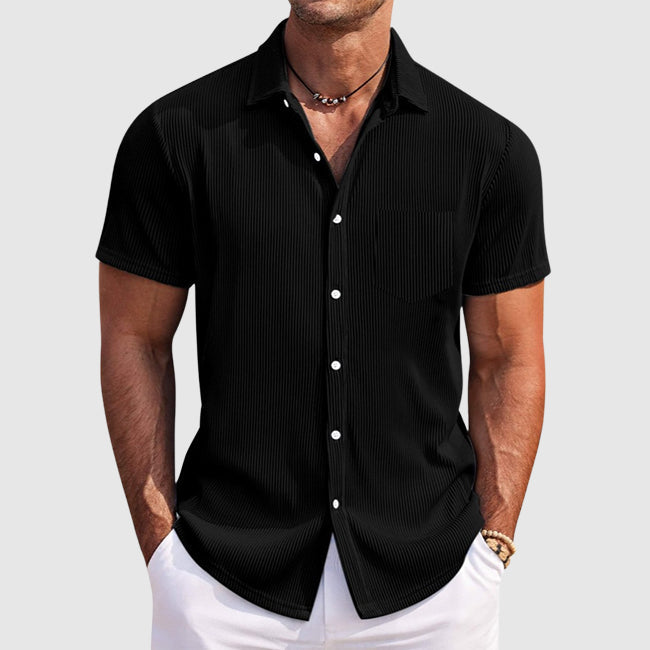 Chemise d'été élégante à rayures 