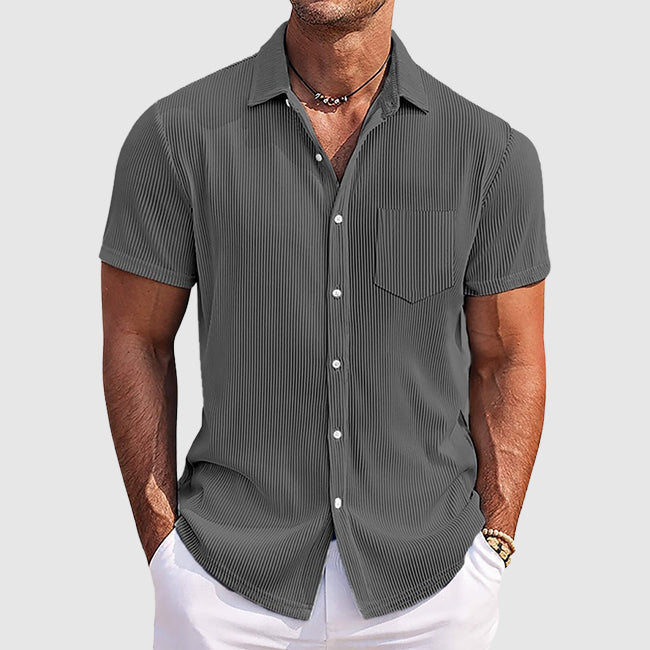 Chemise d'été élégante à rayures 