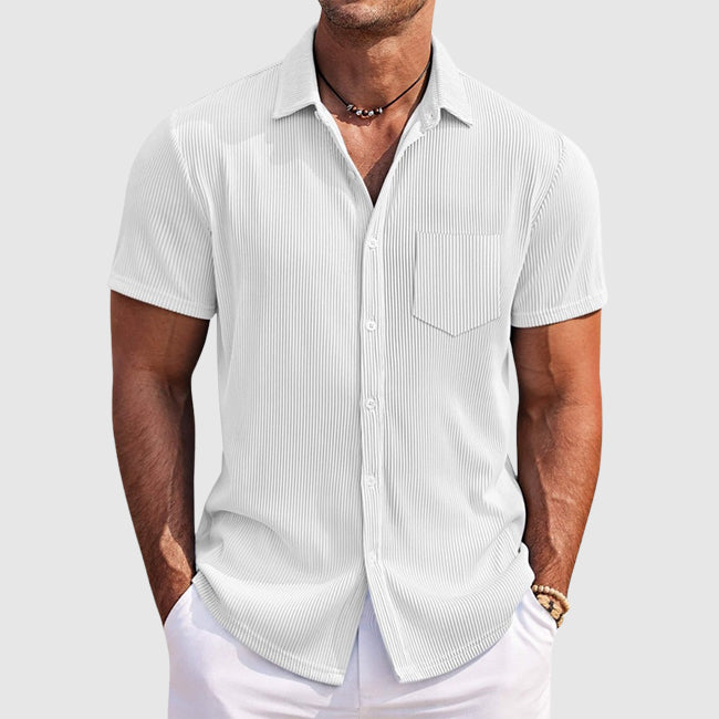 Chemise d'été élégante à rayures 