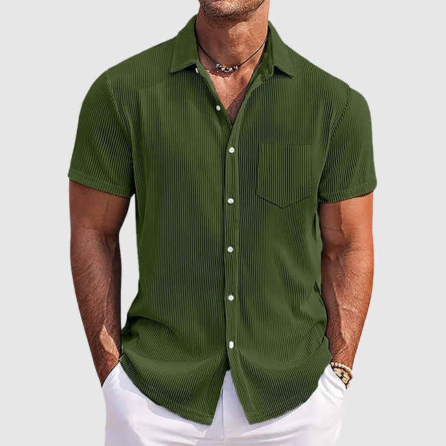 Chemise d'été élégante à rayures 