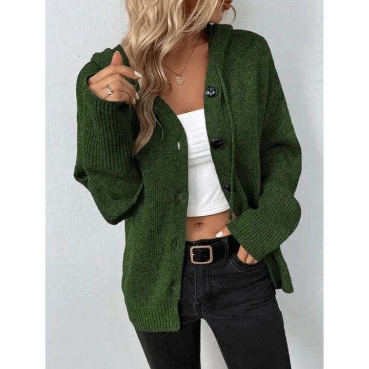 Brittan | Cardigan tricoté avec boutons 