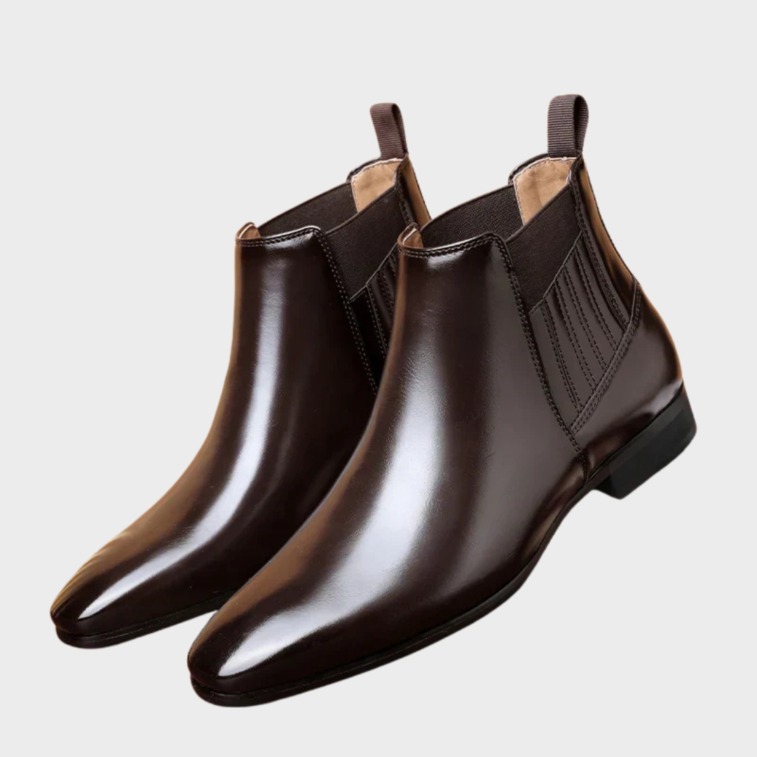 Peyton™ | Graceful Faux Leather Boots