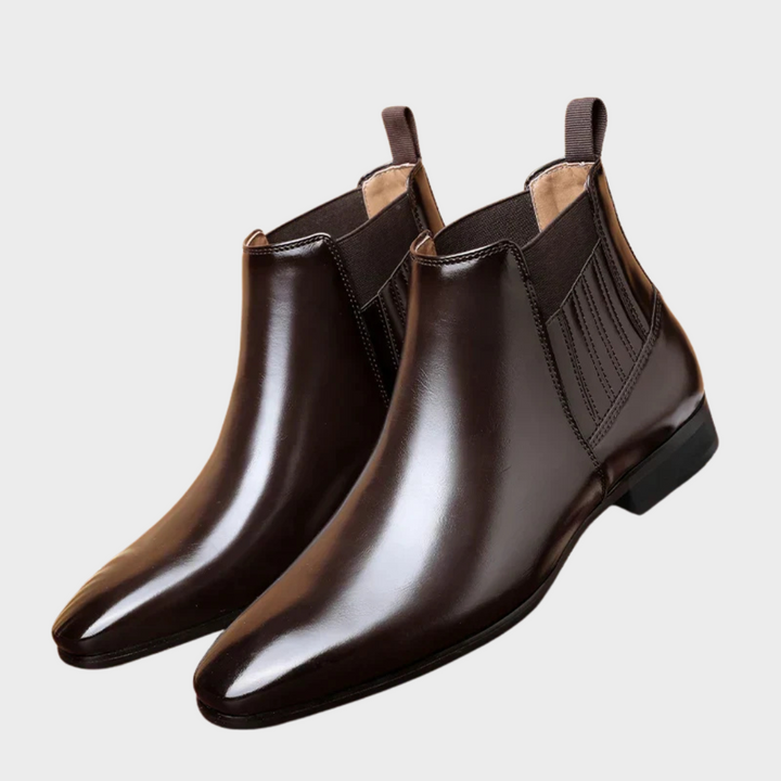 Peyton™ | Graceful Faux Leather Boots