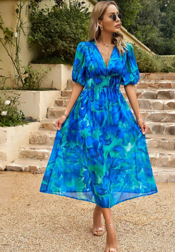 Danielle | Robe Midi Luxe Intemporelle (Presque Épuisée) 