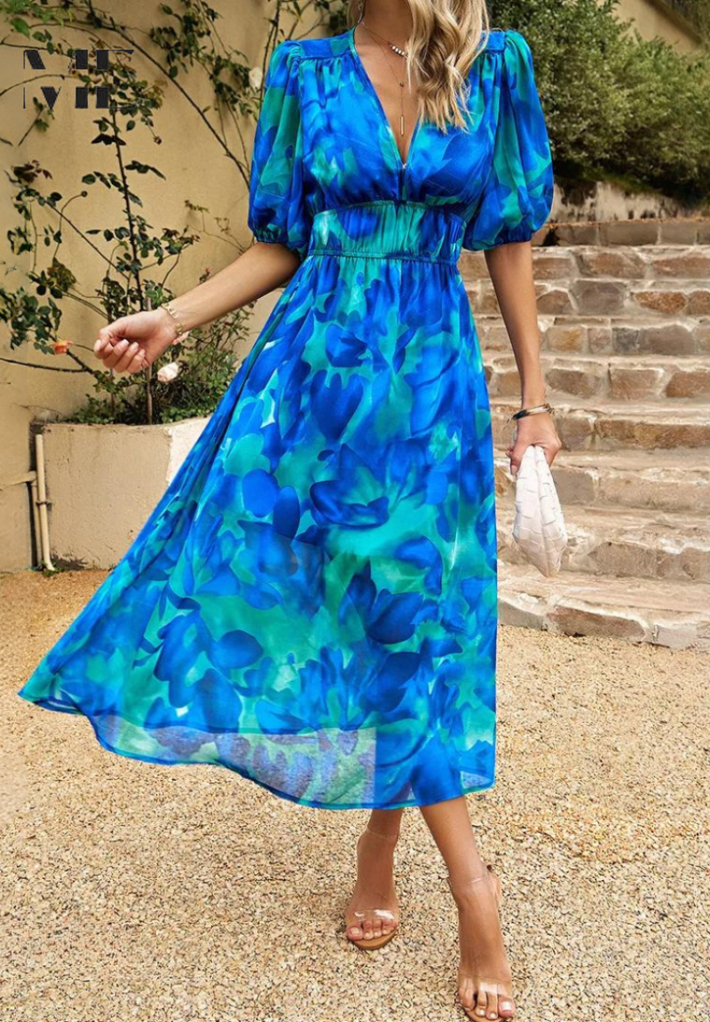 Danielle | Robe Midi Luxe Intemporelle (Presque Épuisée) 