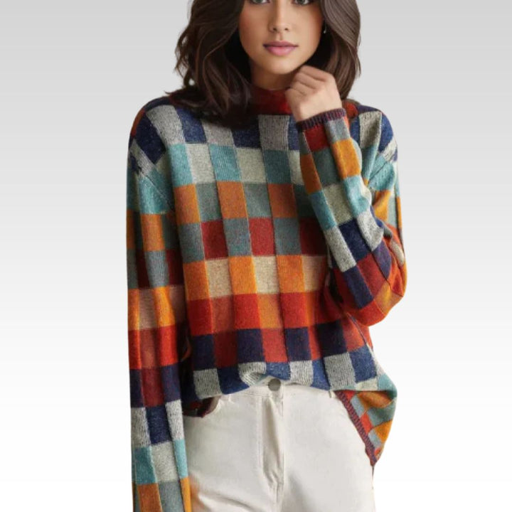 ANNA | Pull à col roulé 
