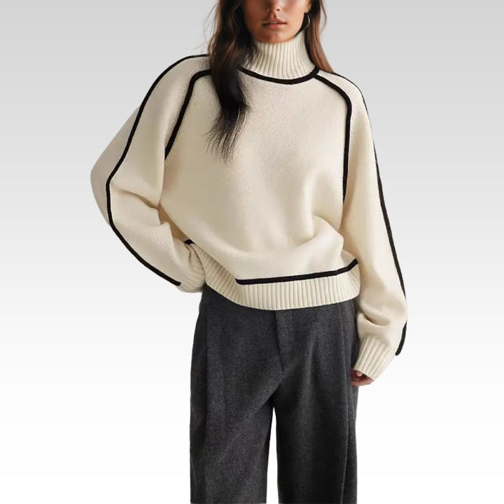 Lara | Pull à col roulé pour femme 