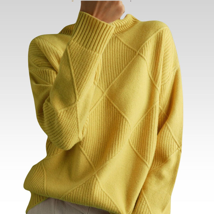 Adelle | Pull à col roulé douillet 