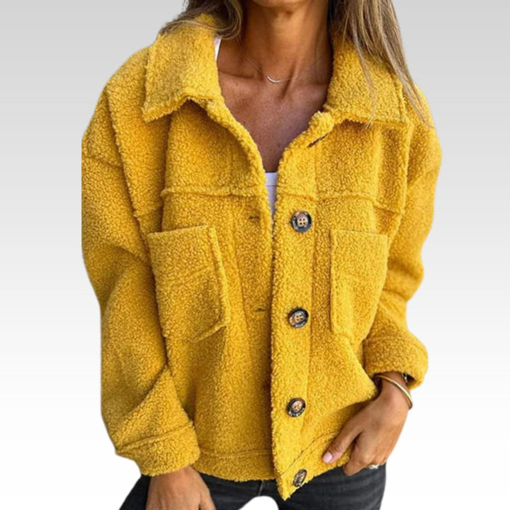 Elena™ | Stylish Short Jacket with Lapels