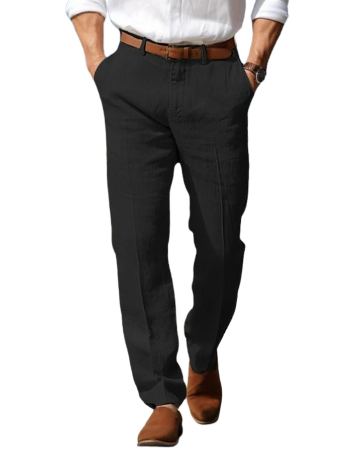 Pantalon en lin élégant 