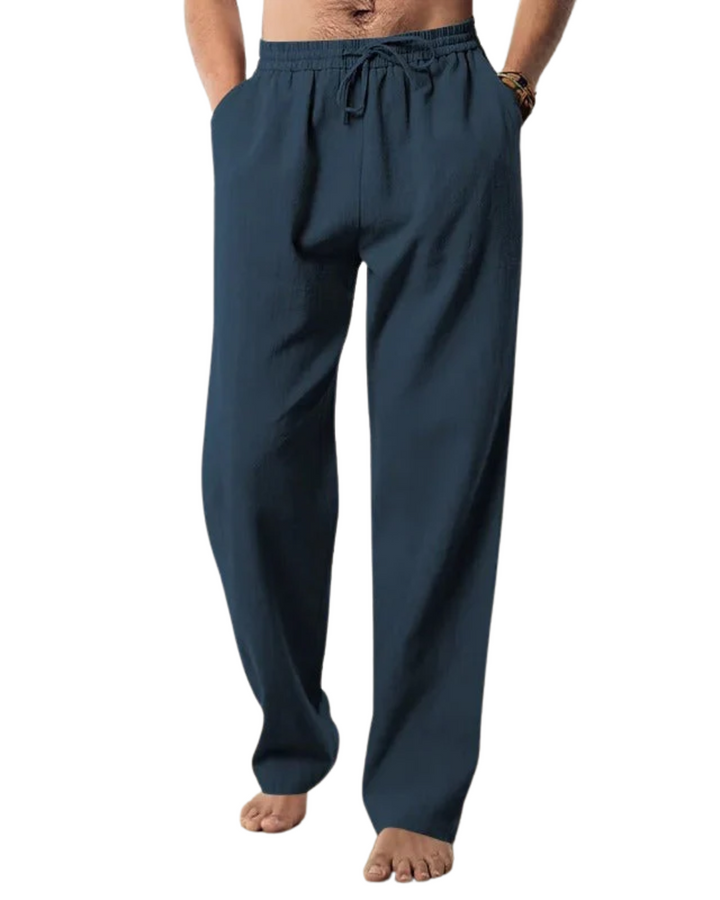 Pantalon en lin Ibiza 