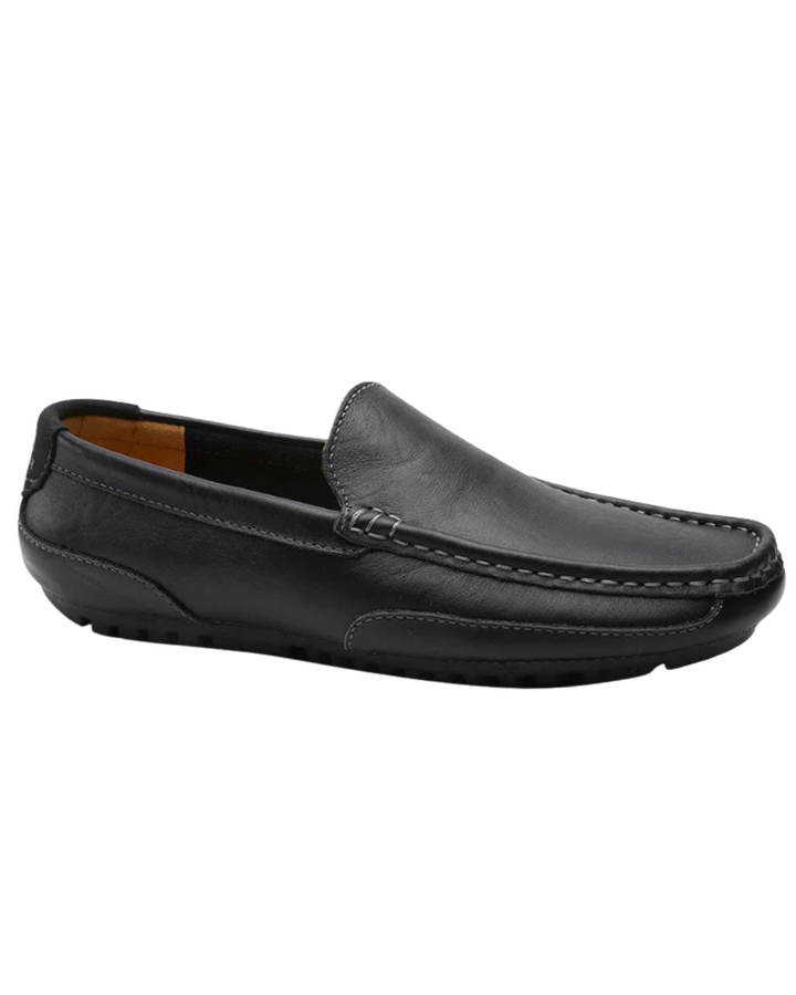 Mocassins en cuir vintage 