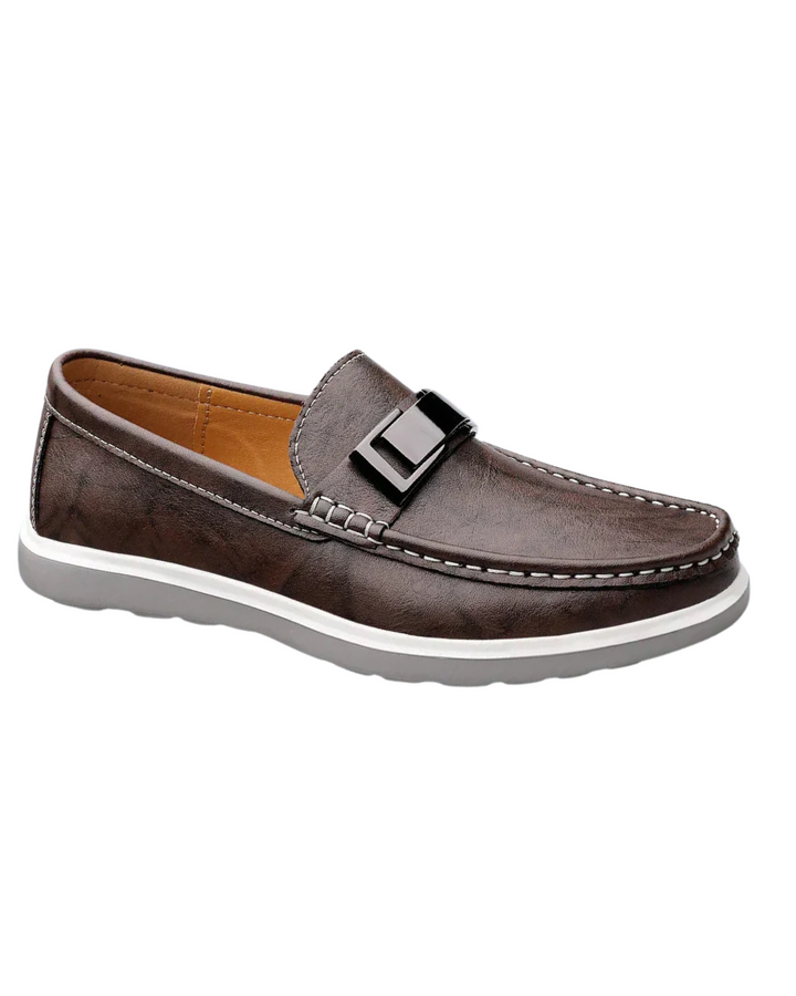 Mocassins en cuir de luxe 