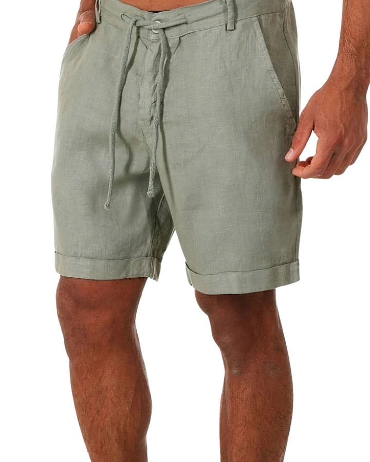 Shorts d'été en lin 