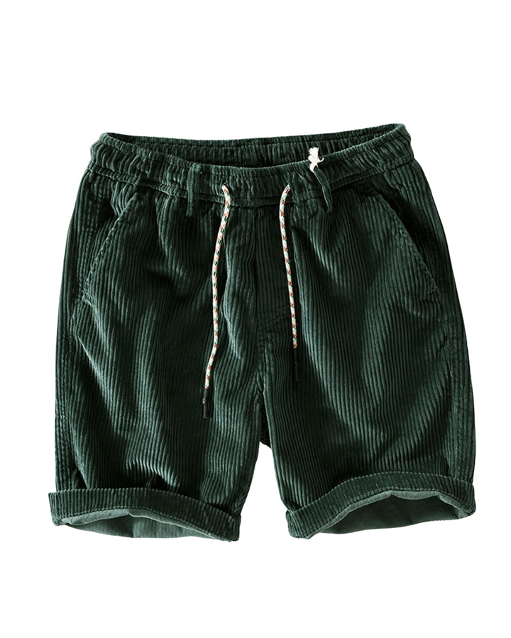Shorts en velours côtelé élégants 