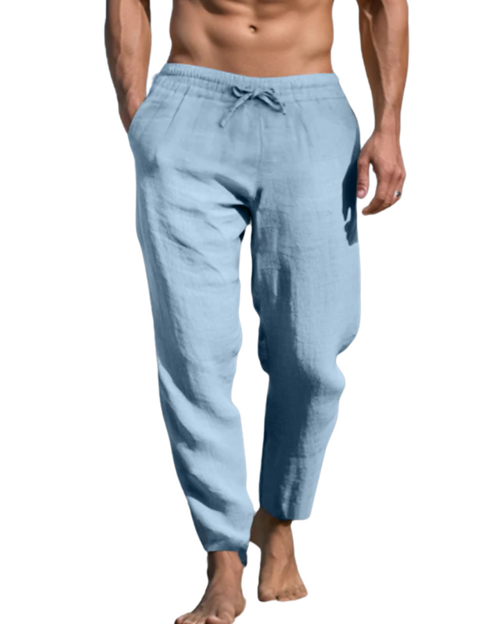Pantalon en lin Corfou 