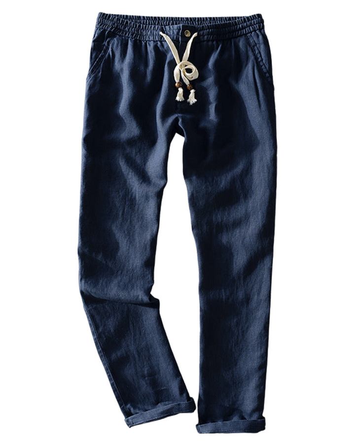 Pantalon décontracté en lin Ibiza 