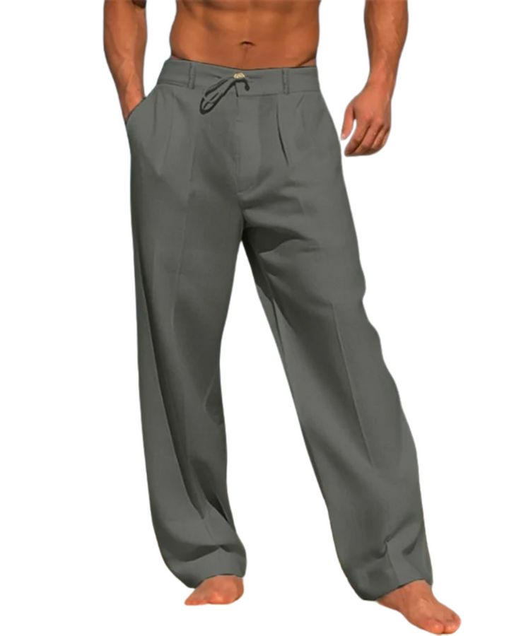 Pantalons en coton élégants 