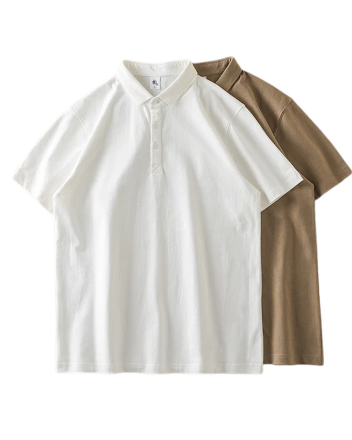Polo en coton pour hommes 