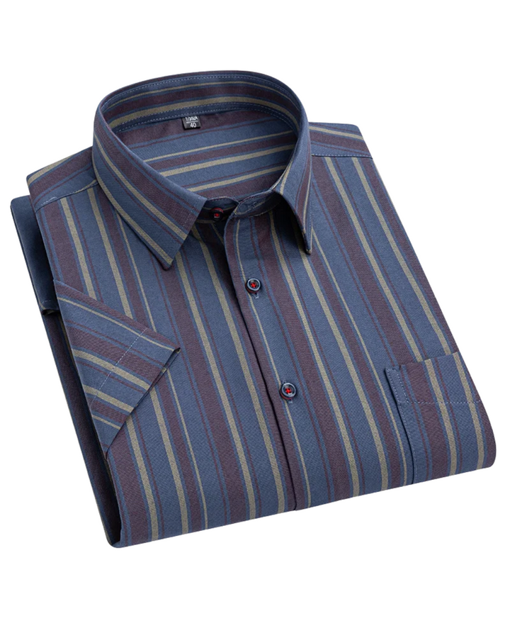 Givalli - Chemise en Coton à Manches Courtes 