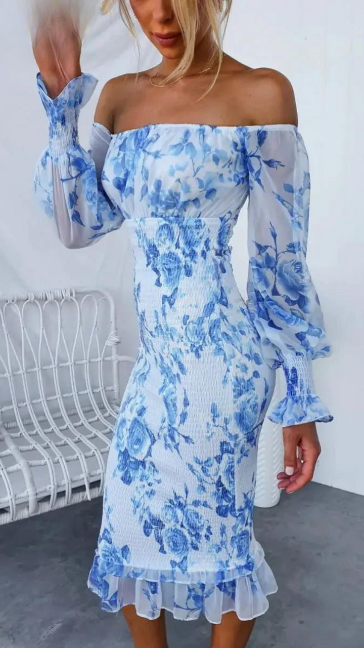 Kendall | Robe Midi Luxe (Presque épuisée) 