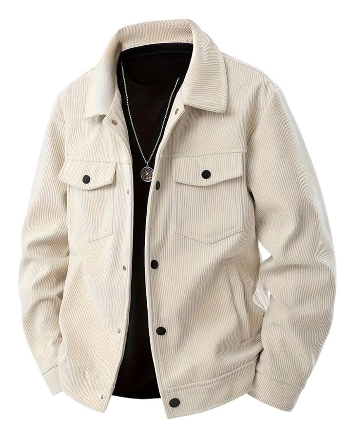 Veste en velours côtelé élégante 