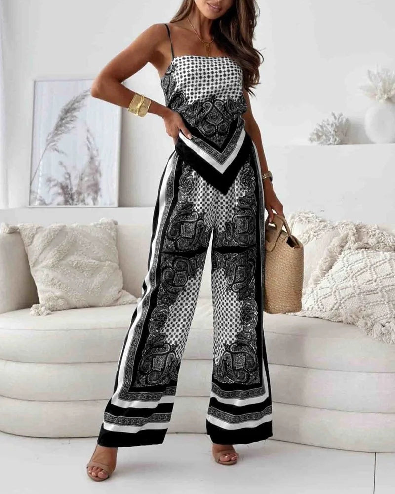 Alya™ | Graceful Printed Ensemble