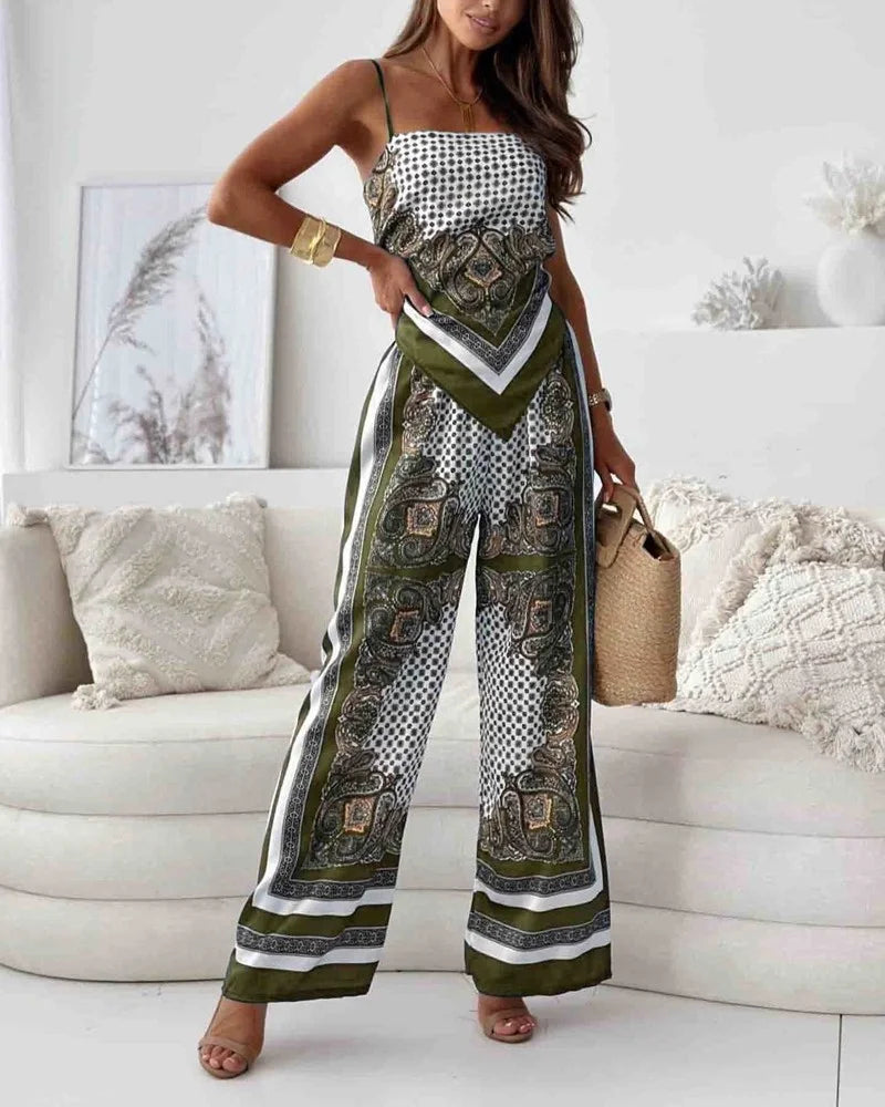 Alya™ | Graceful Printed Ensemble