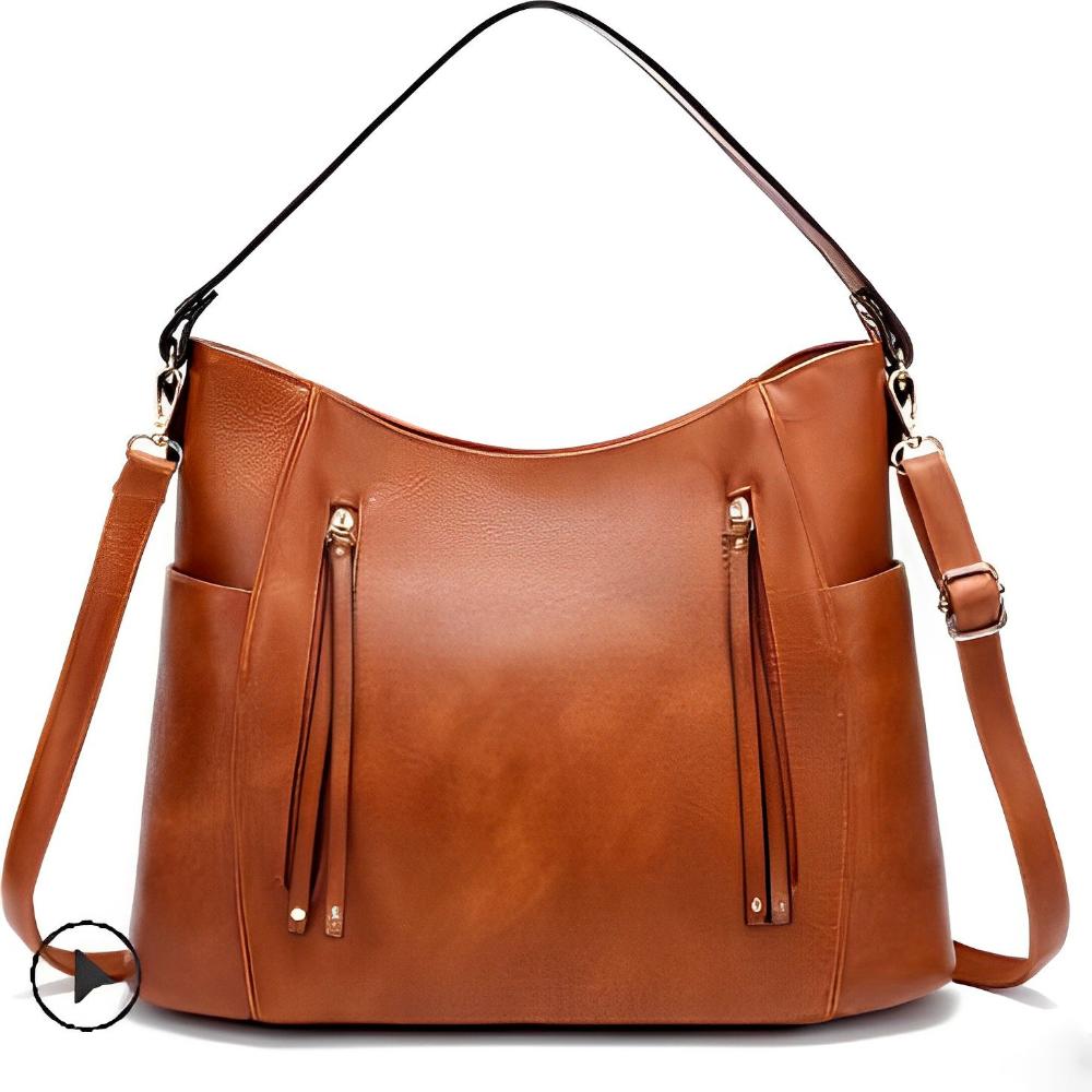 Tessa | Sac à épaule vintage au design classique et intemporel 