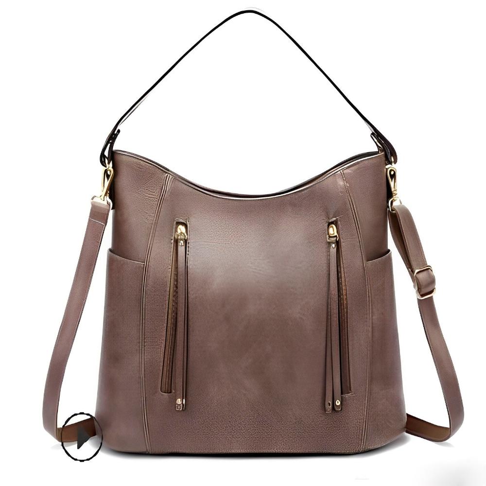 Tessa | Sac à épaule vintage au design classique et intemporel 
