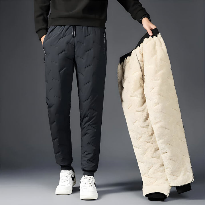Pantalon en polaire thermique et imperméable (Unisexe) 