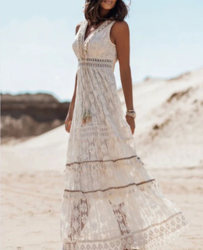 Nina | Robe Bohème de Luxe (Presque épuisé) 