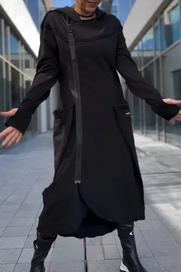 Selene™ | Manteau long avec capuche 