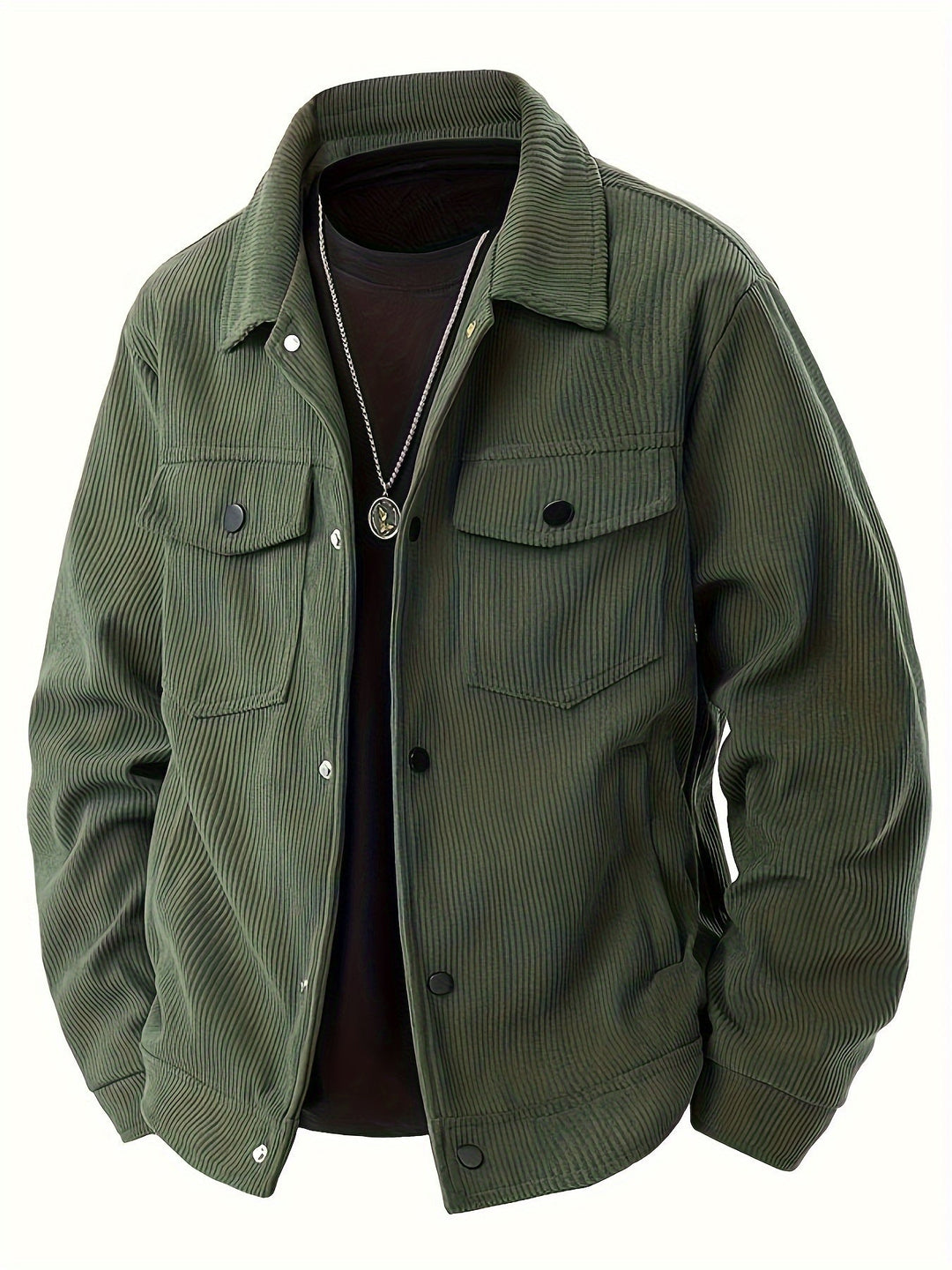 Veste en velours côtelé élégante 