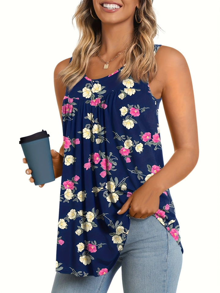 Eline - Blouse légère à fleurs 