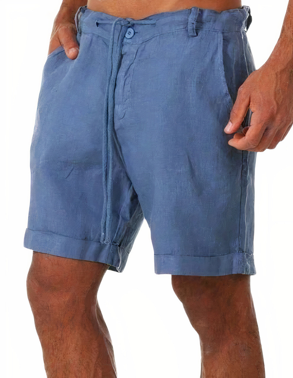 Shorts d'été en lin 