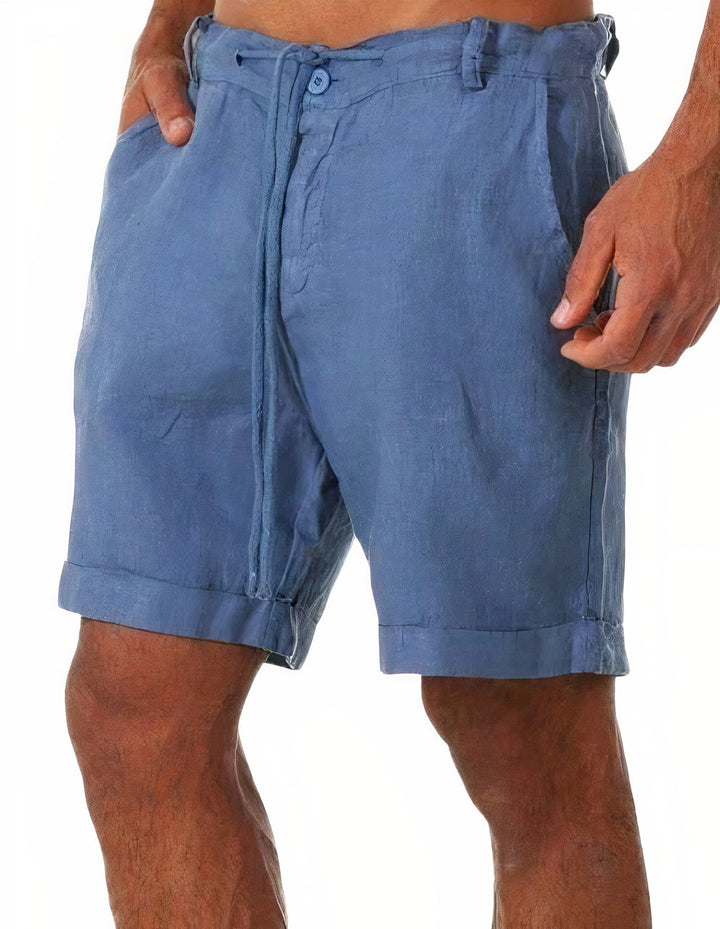 Shorts d'été en lin 