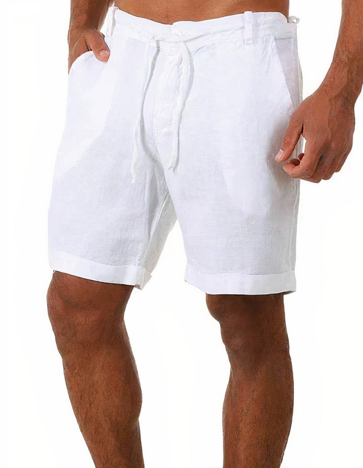 Shorts d'été en lin 