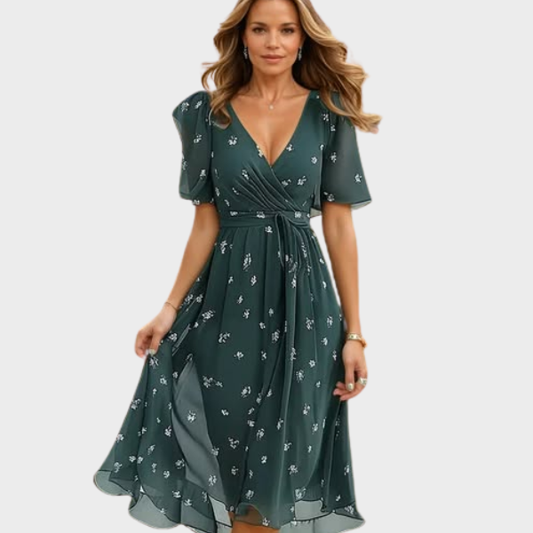 Ariane™ | Robe à col en V pour femmes 
