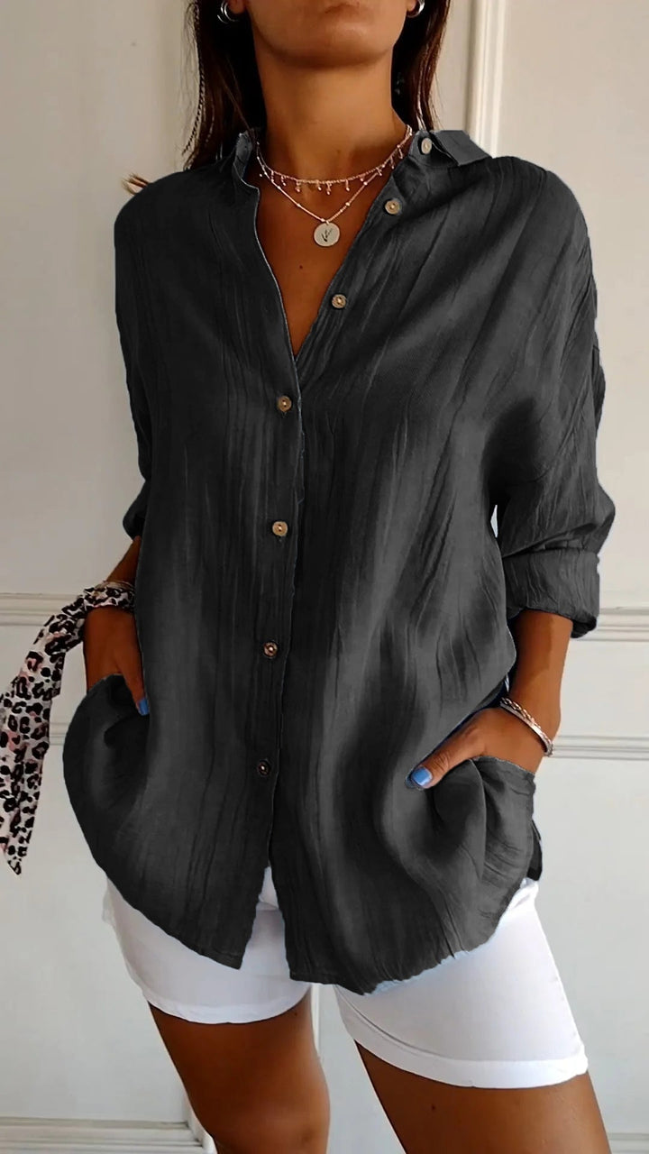 Krisha - Blouse Élégant Oversize 