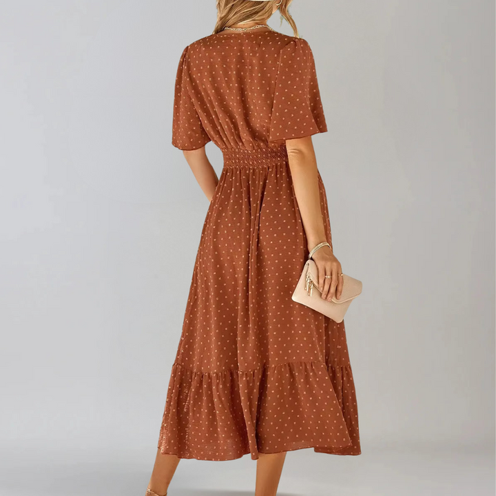 Aria™ | Graceful V-Neck Midi