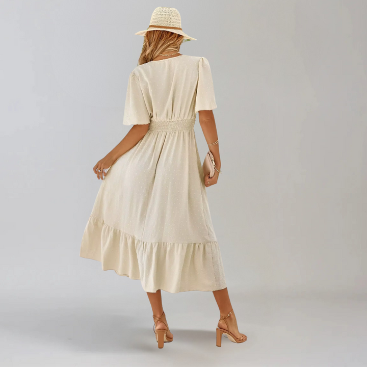 Aria™ | Graceful V-Neck Midi