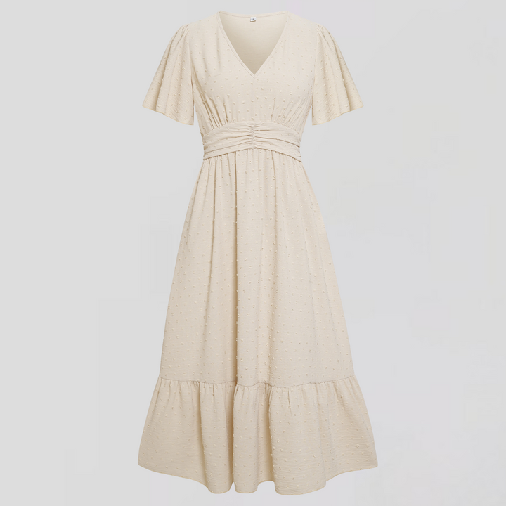 Aria™ | Graceful V-Neck Midi