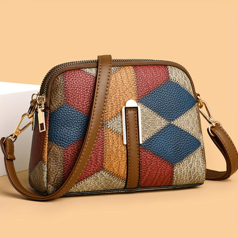 Clio | Mini Sac Bandoulière Patchwork 
