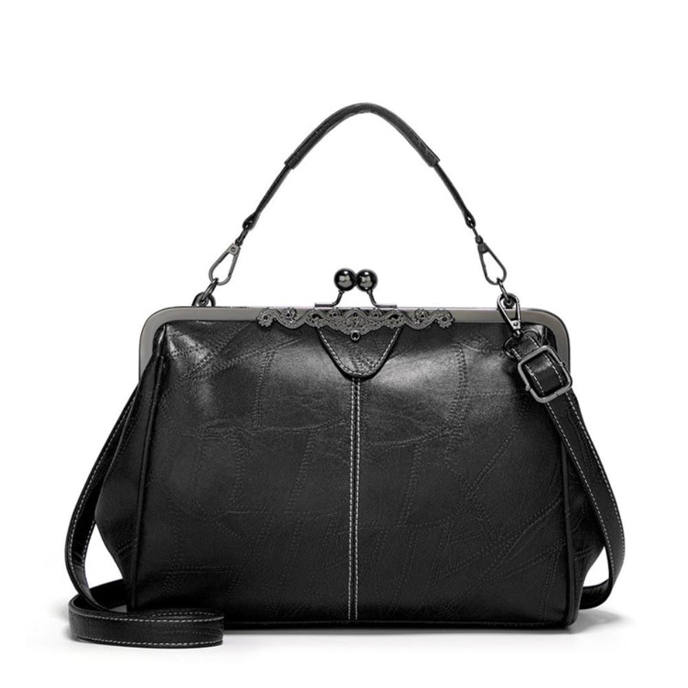Mila | Sac Vintage Intemporel avec Fermeture Élégante à Fermoir 