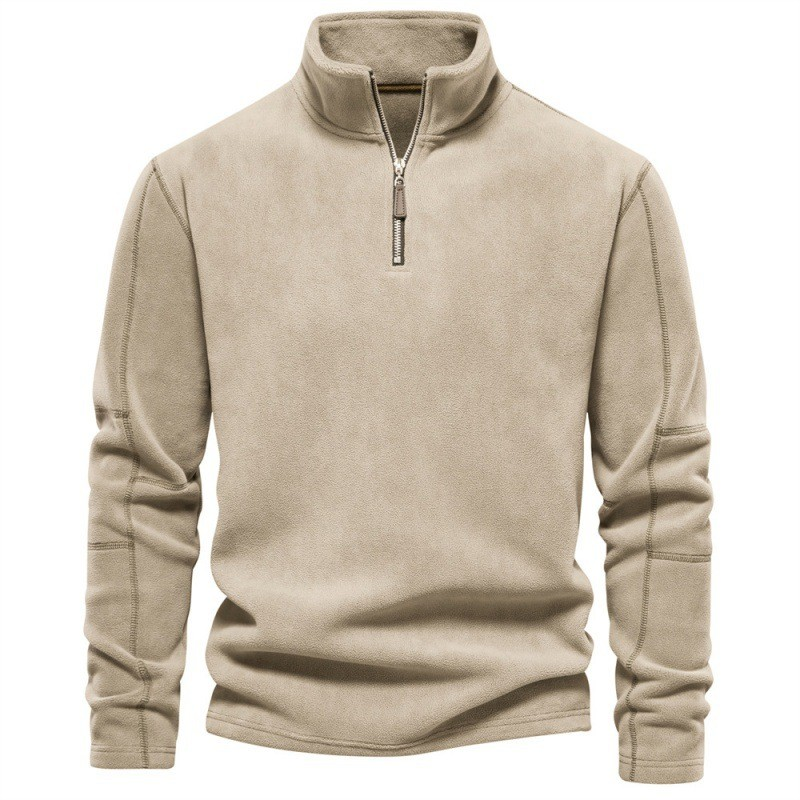 Joshua - Pull-over zippé confortable 