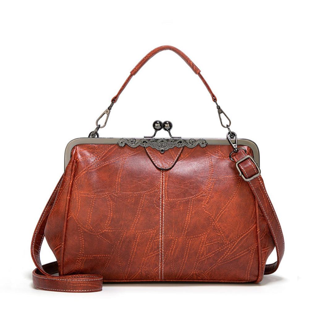 Mila | Sac Vintage Intemporel avec Fermeture Élégante à Fermoir 